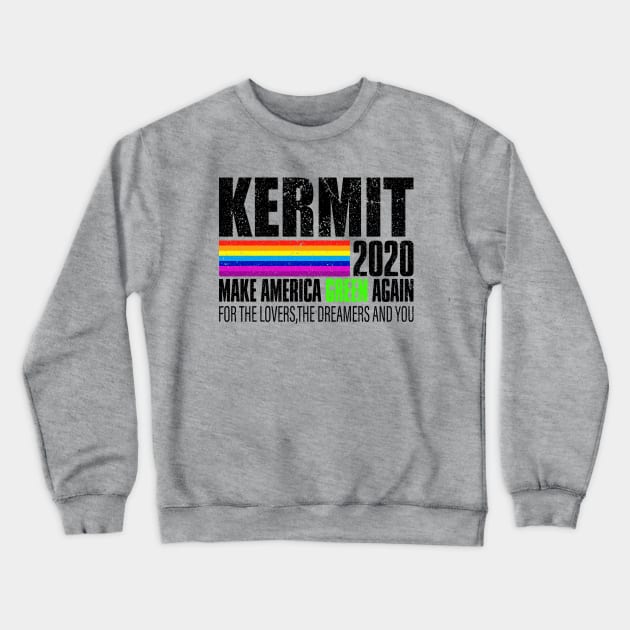 Kermit Make America green Again 2020 Crewneck Sweatshirt by Gtrx20